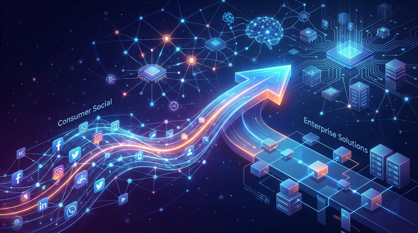 Shifting priorities: consumer social video versus enterprise AI