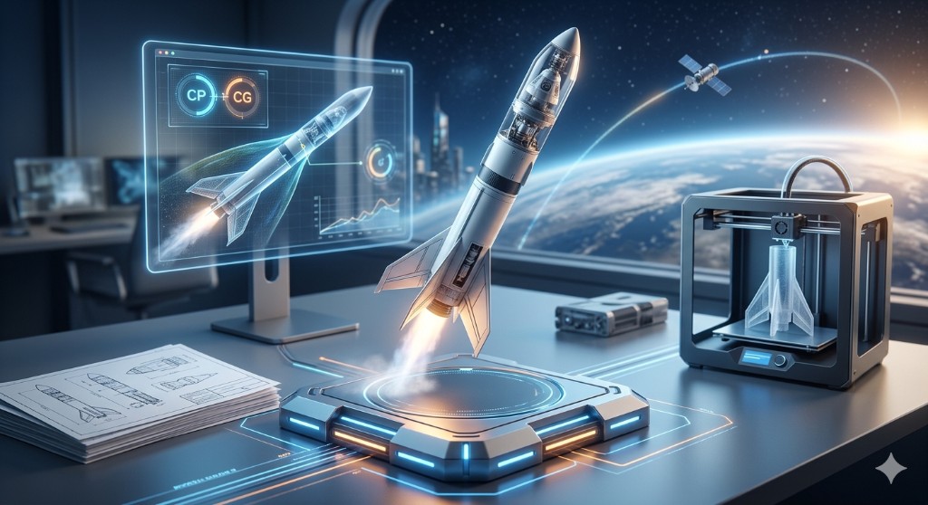 OpenRocket CG/CP optimization view