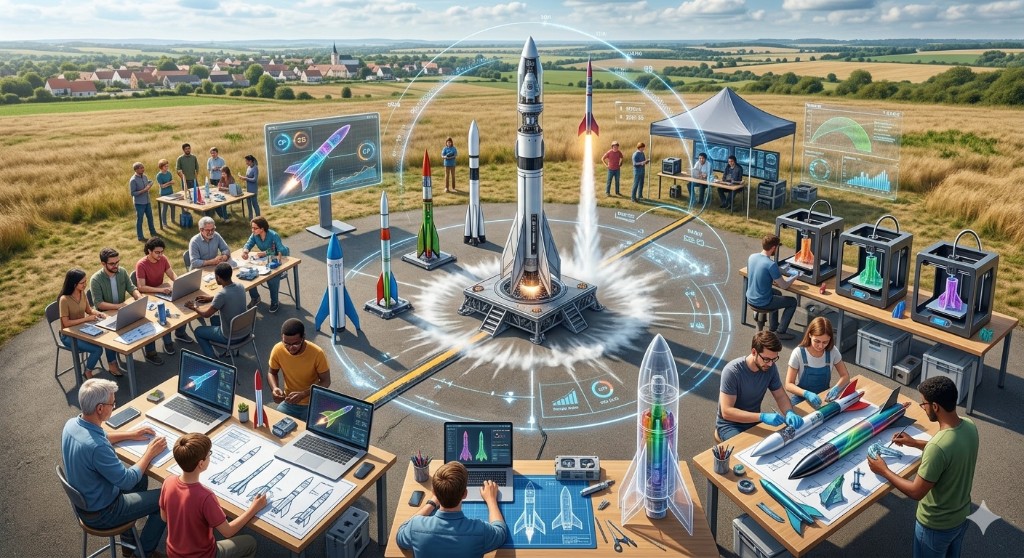 A simulation-first workflow for model rocketry