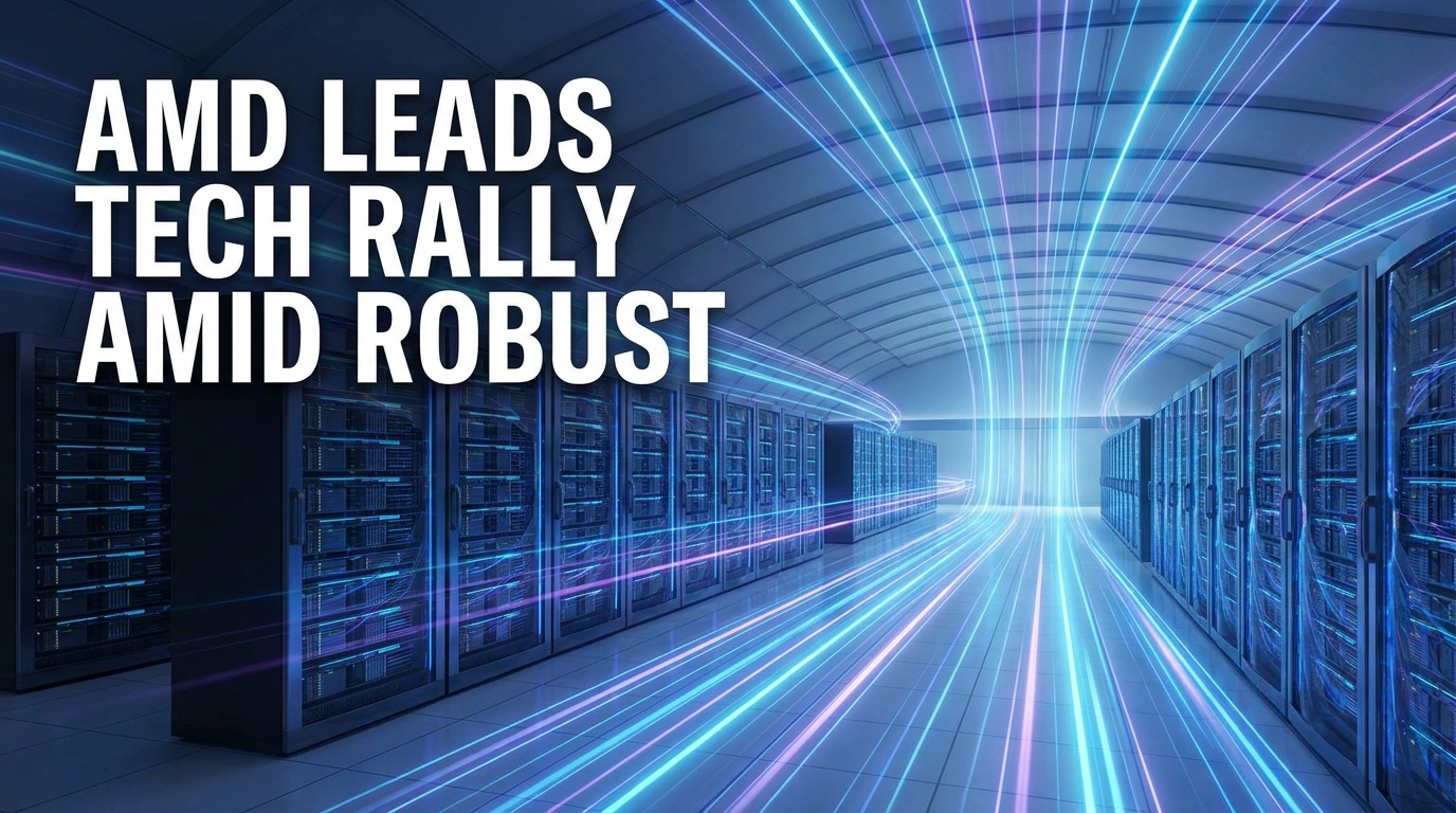 Thumbnail: AMD Stock Surges 7.8% — Is the AI Rally Just Getting Started?