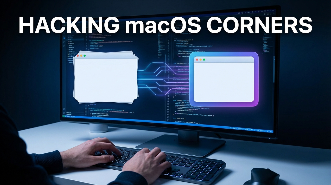 Thumbnail: macOS 26 Window Corners: Visual Drift, SIP Risk, and Third-Party Chrome Hacks
